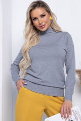 LT Collection Водолазка Б14544-20М серый