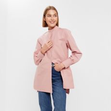 Рубашка женская MINAKU: Casual Collection, размер 48, тёмно-розовый