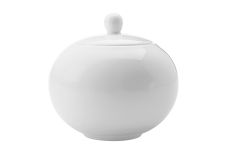 Сахарница, 12 см, 400 мл, фарфор P, белая, White Basics, 56496