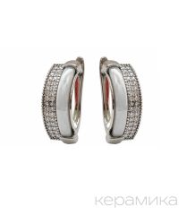 Серьги с керамикой