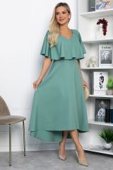 543215 LT Collection Платье зеленый
