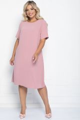 П11107 LT Collection Платье пыльно-розовый