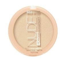 033521 Belor Design. Пудра для лица компактная NUDE HARMONY тон 3 Medium, 9гр