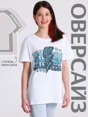 528857 Апрель Футболка белый