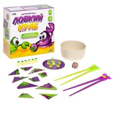 Уценка Настольная игра «Ловкий краб», (нет подставок)