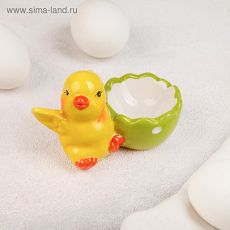 4711325 Подставка для яица «Цыплёнок цыпа», 9,5×5,5×6,5 см