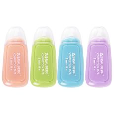 9723489 Корректирующая лента 5мм*6м BRAUBERG COMPACT PLUS PASTEL, корпус микс, блистер 270551
