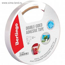 2530224 Клейкая лента двусторонняя 12 мм х 10 м Berlingo
