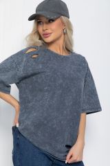 498669 LT Collection Футболка синий