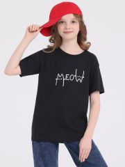 296984 Апрель Футболка черный