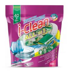 024646 Ромакс. Таблетки для посудомоечных машин «i-Clean» All in 1, 40 шт