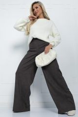 Б11424 Брюки LADY TAIGA Коричневые