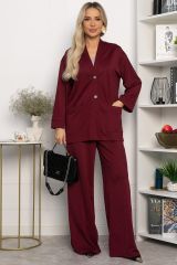 К14228-5М LT Collection Костюм бордовый