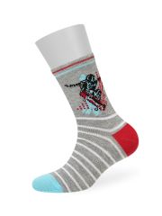 Omsa Носки OMSA kids Calzino 21S04 (Спорт) Grigio Melange (Серый)