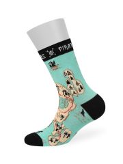Omsa Носки OMSA kids Calzino 23P50 (Пираты) Menta (Зеленый)