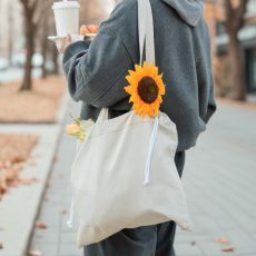 Экосумки Сумка шоппер небелёный SL HOME 