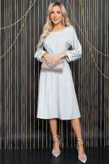 П11971 Платье LADY TAIGA Серебро