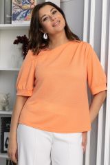 542296 LT Collection Блуза персиковый