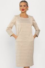 П13744-19М LT Collection Платье Бежевый