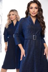 П11941 LT Collection Платье сапфировый