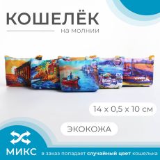 Кошелёк монетница детская на молнии «Выбражулька», цвет МИКС