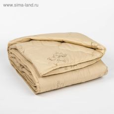 644532 Одеяло Адамас «Верблюжья шерсть», размер 140х205 ± 5 см, 300гр/м2, чехол п/э