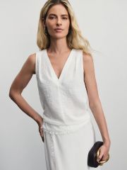 535118 ZARINA Блузка ваниль