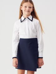Блузка с длинными рукавами B599.01-3 Белый