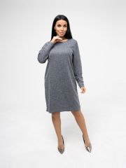 НФ-00155552 Текс-плюс Платье Серый