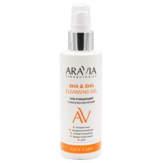 ARAVIA Гель очищающий с АНА & ВНА кислотами АНА & ВНА Cleansing Gel, 150 мл