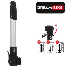Насос ручной Dream Bike, серый