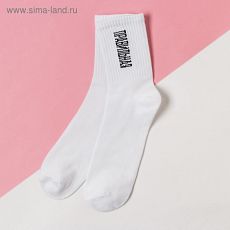 4524661 Носки KAFTAN "Правильная" р. 36-40 (23-25 см), белый