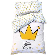 Постельное бельё 1.5-спальное «Этель» Little queen, бязь Бязь