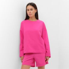 Костюм женский (толстовка и шорты) MIST, размер 40-42, розовый