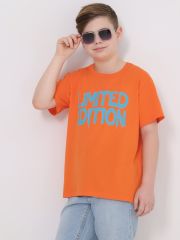 403186 Апрель Футболка оранжевый
