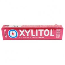776997 LOTTE XYLITOL БЕЗ САХАРА жевательная резинка (вкус персика) 14 подушечек