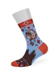 Omsa Носки OMSA kids Calzino 23Р90 (Индейцы) Jeans (Синий)