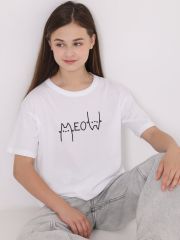 430800 Апрель Футболка белый