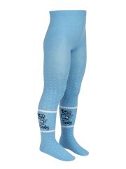 Omsa Колготки OMSA kids Collant 12Р33-2 с рисунком (Cindy) Blu Сhiaro (Голубой)
