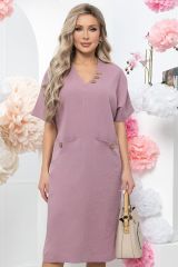 П5518 LT Collection Платье пудрово-розовый