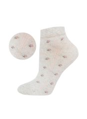 1618 LINEN (укороченные) БРЕСТСКИЕ Носки натуральный