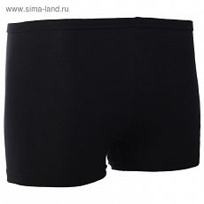 3651807 Шорты гимнастические, размер 40, цвет чёрный