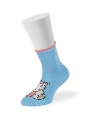 Omsa Носки OMSA kids Calzino 21P70 (Цифры) Blu Сhiaro (Голубой)