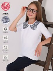 444214 Апрель Футболка белый