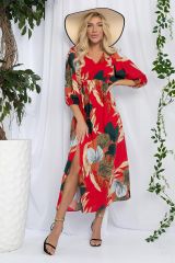 П13137-34М Платье LADY TAIGA Красное