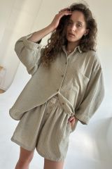 548678 RISE Костюм Оливковый, белый