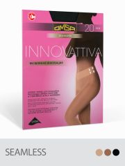 INNOVATTIVA 20 (бесшовные) Omsa Колготки Nero (Черный);Daino (Бежевый);Caramello (Бежевый)