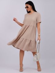 525876 Malina Платье бежевый