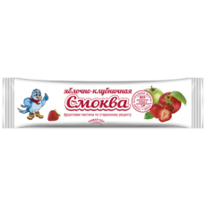 Смоква яблочная с клубникой, шоу-бокс 300г (8шт/кор)