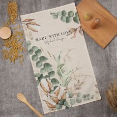Полотенце кухонное «Этель» Cotton, 40×73 см, хлопок 100%, саржа 190 г/м²
